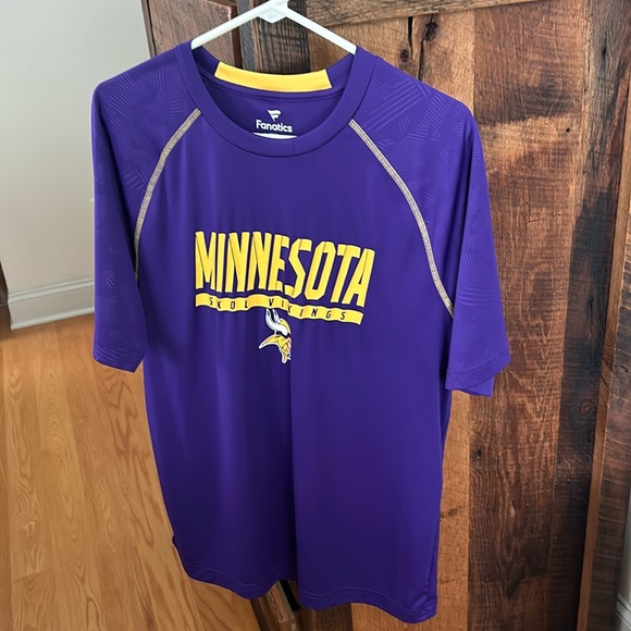 Fanatics Other - Fanatics Minnesota Vikings SKOL Short Sleeve Shirt Size Large Awesome!!!